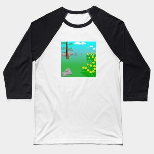 sun flower under blue sky in the garden Baseball T-Shirt